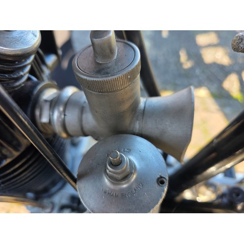 321 - 1927 AJS H7 Big Port 350cc. Registration number DS 1300 (Transferrable). Frame number H7 5159. Engin... 