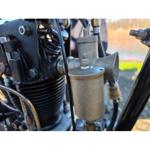 321 - 1927 AJS H7 Big Port 350cc. Registration number DS 1300 (Transferrable). Frame number H7 5159. Engin... 