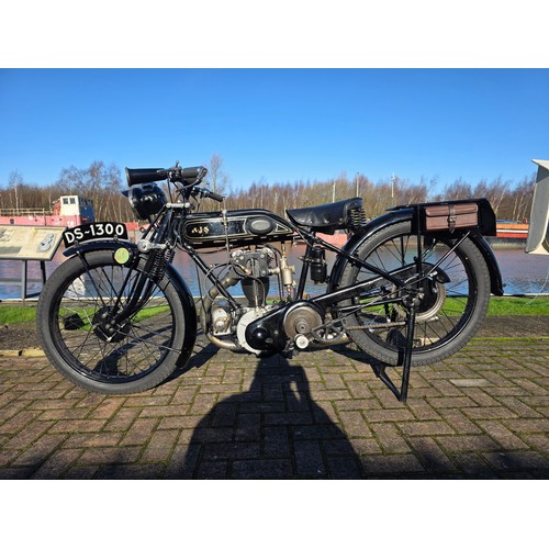321 - 1927 AJS H7 Big Port 350cc. Registration number DS 1300 (Transferrable). Frame number H7 5159. Engin... 