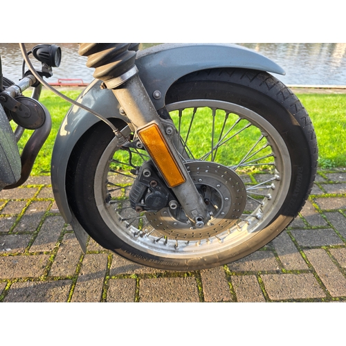 308 - 1984 BMW R80ST, 798cc. Registration number B372 WYR. Frame number 6057611. Engine number 6057611.
So... 