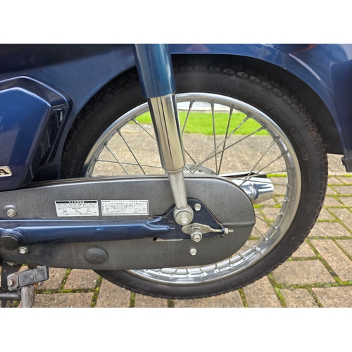 323 - 2008 Honda C50 Super Cub, 50cc. Registration number YH08 MJP. Frame number AA01-1708537. Engine numb... 