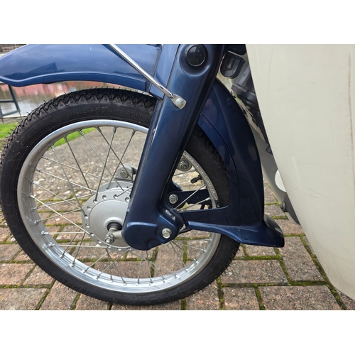 323 - 2008 Honda C50 Super Cub, 50cc. Registration number YH08 MJP. Frame number AA01-1708537. Engine numb... 