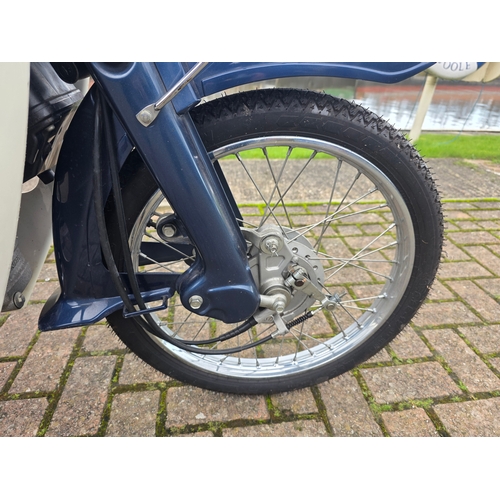 323 - 2008 Honda C50 Super Cub, 50cc. Registration number YH08 MJP. Frame number AA01-1708537. Engine numb... 