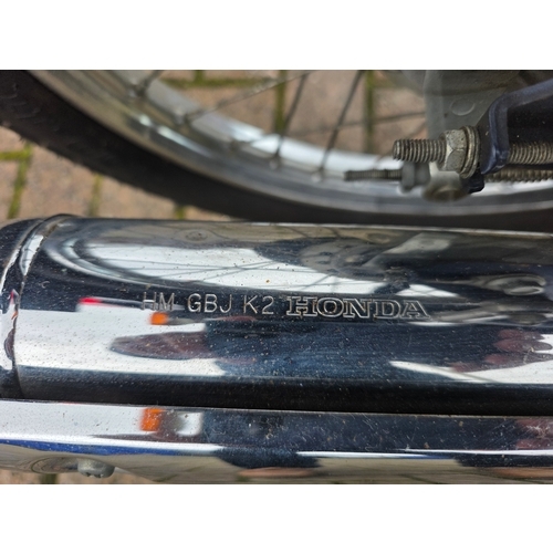 323 - 2008 Honda C50 Super Cub, 50cc. Registration number YH08 MJP. Frame number AA01-1708537. Engine numb... 