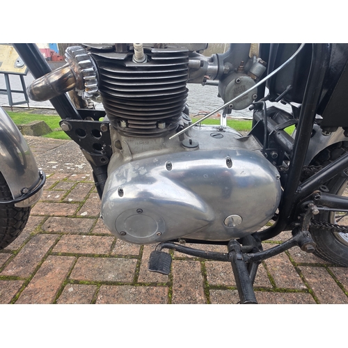 296 - c.1969 Triumph TR25W green lane, 350cc, project. Registration number not registered. Frame number TR... 