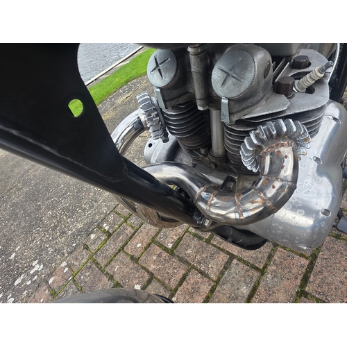 296 - c.1969 Triumph TR25W green lane, 350cc, project. Registration number not registered. Frame number TR... 