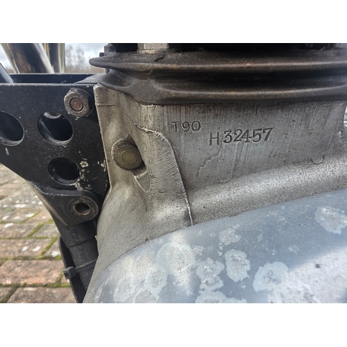 296 - c.1969 Triumph TR25W green lane, 350cc, project. Registration number not registered. Frame number TR... 