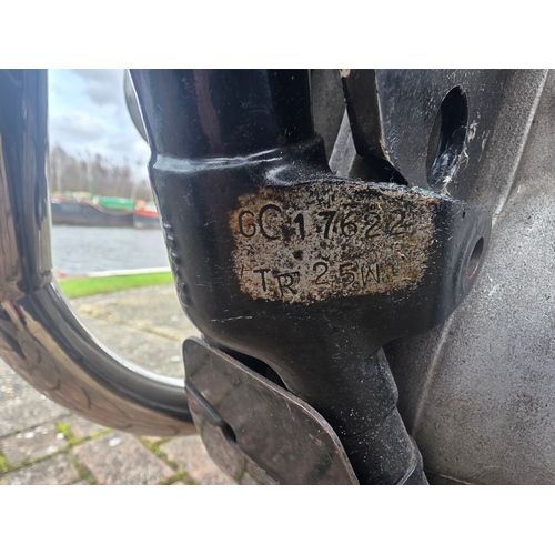 296 - c.1969 Triumph TR25W green lane, 350cc, project. Registration number not registered. Frame number TR... 