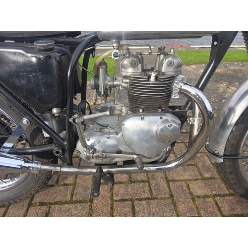 296 - c.1969 Triumph TR25W green lane, 350cc, project. Registration number not registered. Frame number TR... 