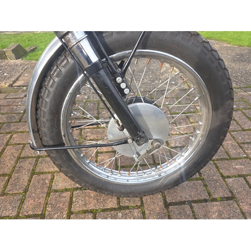 296 - c.1969 Triumph TR25W green lane, 350cc, project. Registration number not registered. Frame number TR... 