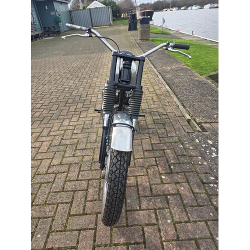 296 - c.1969 Triumph TR25W green lane, 350cc, project. Registration number not registered. Frame number TR... 