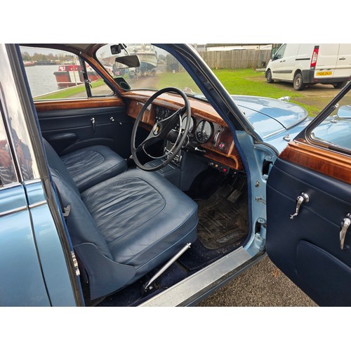 258 - 1961 Jaguar MkII 2.4, 2483cc. Registration number 103 UXG (non transferrable). Chassis number 108523... 