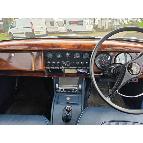 258 - 1961 Jaguar MkII 2.4, 2483cc. Registration number 103 UXG (non transferrable). Chassis number 108523... 