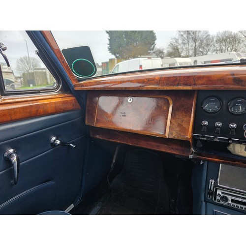 258 - 1961 Jaguar MkII 2.4, 2483cc. Registration number 103 UXG (non transferrable). Chassis number 108523... 