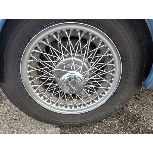 258 - 1961 Jaguar MkII 2.4, 2483cc. Registration number 103 UXG (non transferrable). Chassis number 108523... 