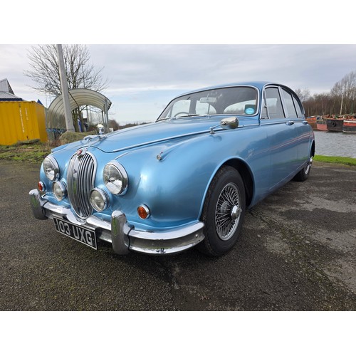 258 - 1961 Jaguar MkII 2.4, 2483cc. Registration number 103 UXG (non transferrable). Chassis number 108523... 