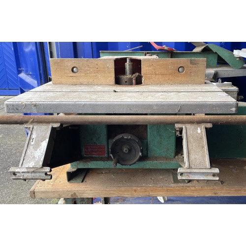 A large collection of Kity joiners and woodworking tools and machinery ...
