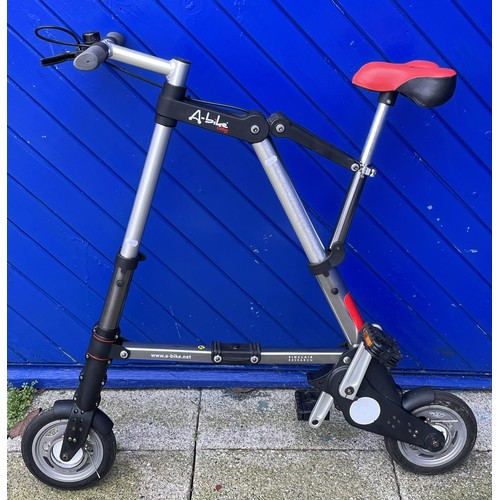 A Sinclair A-Bike, released by Sir Clive Sinclair in 2006, Designed by ...
