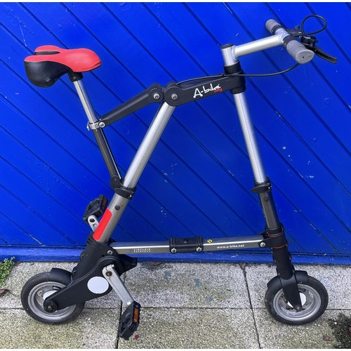 A Sinclair A-Bike, released by Sir Clive Sinclair in 2006, Designed by ...