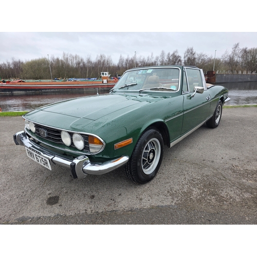 262 - 1976 Triumph Stag, 2997cc. Registration number RNV 675R. VIN number LD42110A. Engine number LF042247... 