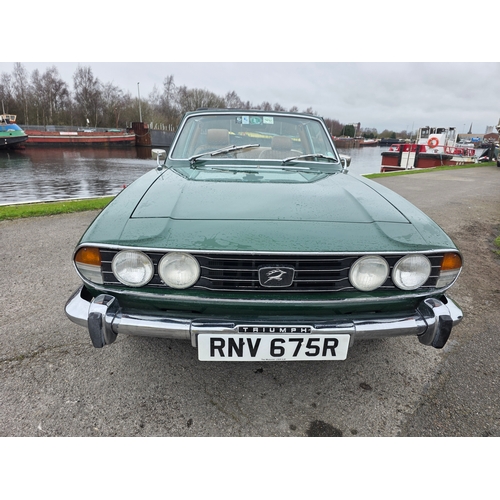 262 - 1976 Triumph Stag, 2997cc. Registration number RNV 675R. VIN number LD42110A. Engine number LF042247... 