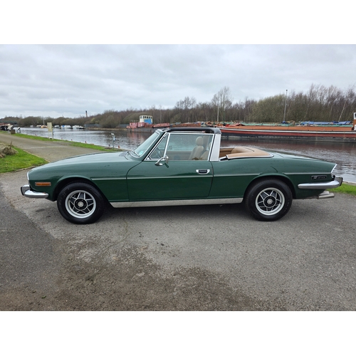 262 - 1976 Triumph Stag, 2997cc. Registration number RNV 675R. VIN number LD42110A. Engine number LF042247... 