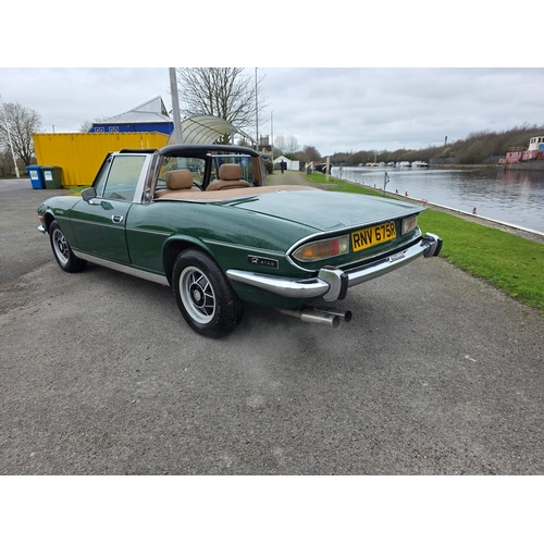 262 - 1976 Triumph Stag, 2997cc. Registration number RNV 675R. VIN number LD42110A. Engine number LF042247... 