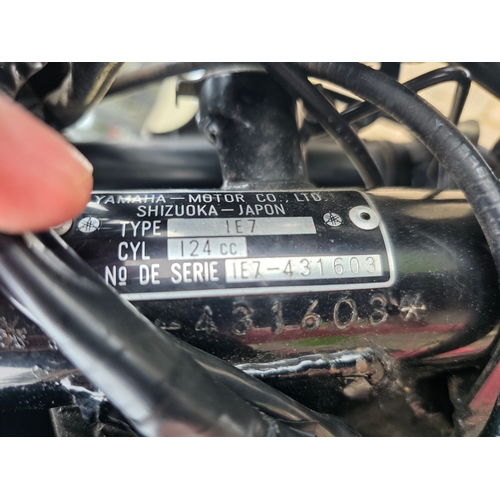 315 - 1981 Yamaha RD125, 124cc. Registration number SVR 659W. Frame number 1E7-431603. Engine number 1E7-4... 