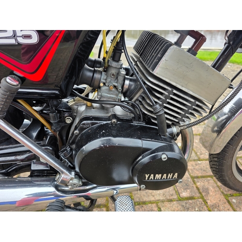 315 - 1981 Yamaha RD125, 124cc. Registration number SVR 659W. Frame number 1E7-431603. Engine number 1E7-4... 