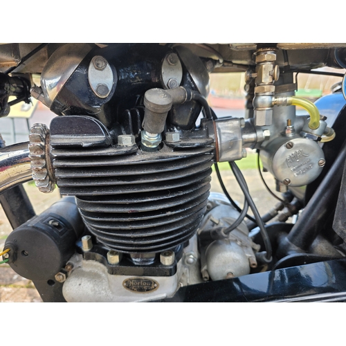 322 - 1954 Norton Model 7 Dominator 88, 497cc. Registration number 710 XWH (non transferrable). Frame numb... 