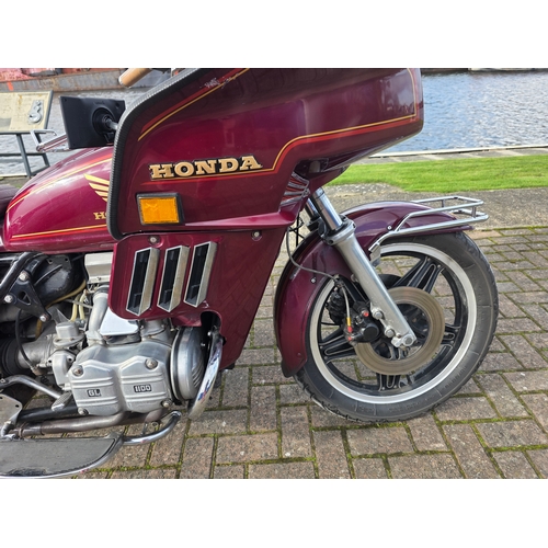 318 - 1980 Honda Gold Wing GL1100, 1085cc. Registration number NVT 50W. Frame number JHMSC02-2022112. Engi... 