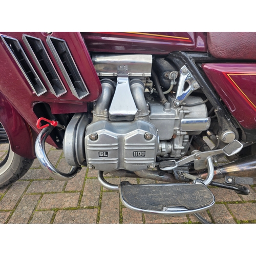 318 - 1980 Honda Gold Wing GL1100, 1085cc. Registration number NVT 50W. Frame number JHMSC02-2022112. Engi... 