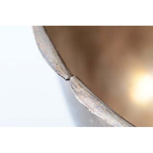 66 - A silver milk jug, Birmingham 1941, by S Blanckensee & Son Ltd, raised on three legs, 141gm, 14x8cm.... 