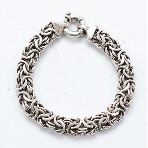 83 - A 925 silver bracelet, 21cm, 31g