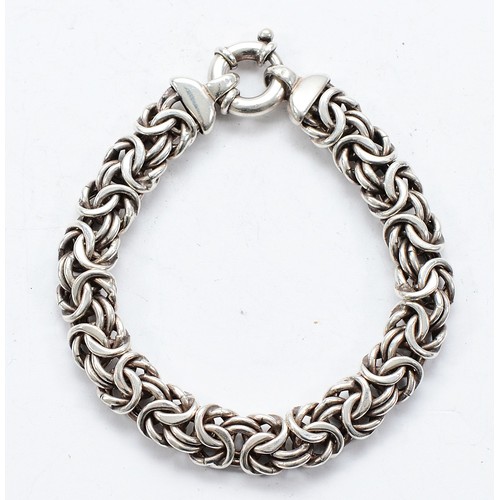 83 - A 925 silver bracelet, 21cm, 31g