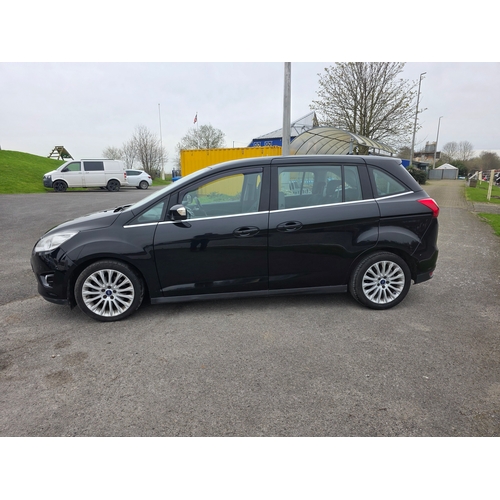 266 - 2014 Ford Grand C-Max Titanium TDCi 115 7 seater, 1560cc diesel. Registration number FX64 UXW. VIN N... 