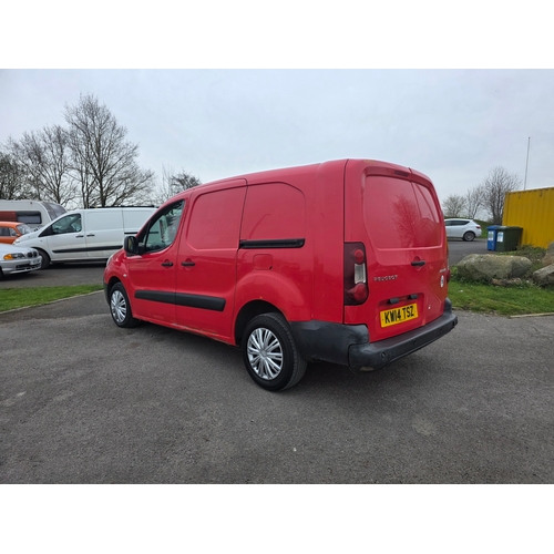 2014 Peugeot Partner 750 S L2 HDI ex Post Office van. Registration ...