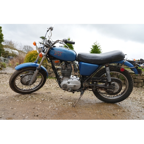 10 - 1971 BSA B25SS Gold Star, 250cc. Registration number XKF 81J. Frame number NE01644. Engine number NE... 