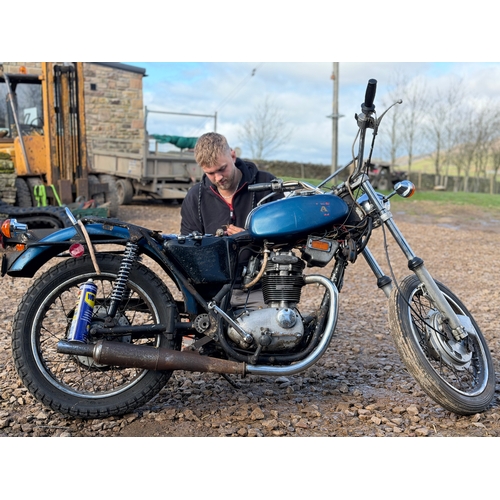 10 - 1971 BSA B25SS Gold Star, 250cc. Registration number XKF 81J. Frame number NE01644. Engine number NE... 