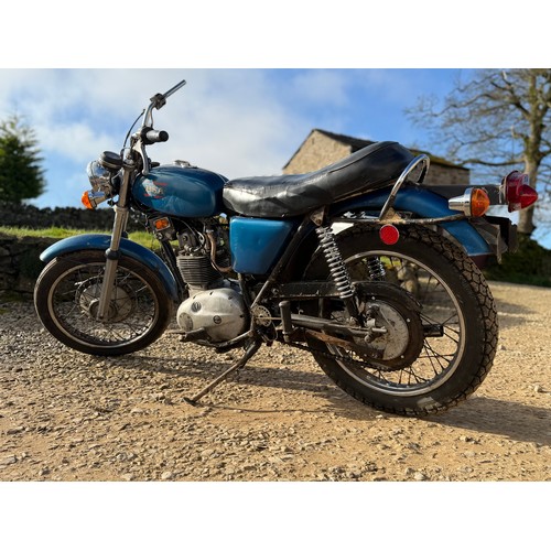 10 - 1971 BSA B25SS Gold Star, 250cc. Registration number XKF 81J. Frame number NE01644. Engine number NE... 
