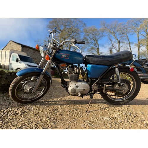 10 - 1971 BSA B25SS Gold Star, 250cc. Registration number XKF 81J. Frame number NE01644. Engine number NE... 