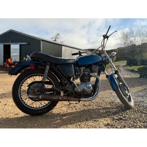 10 - 1971 BSA B25SS Gold Star, 250cc. Registration number XKF 81J. Frame number NE01644. Engine number NE... 