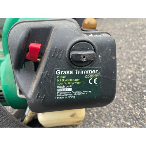 15 - Qualcast petrol grass trimmer, model no. CDB30A