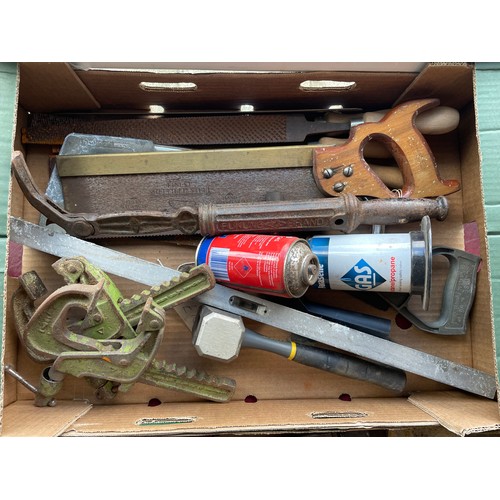 20 - Two boxes of tools to include many screwdrivers and a wall extractor. (2)