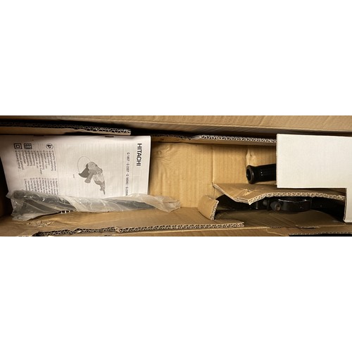 40 - A boxed Hitachi 9 inch angle grinder, 240V, model G23ST.
