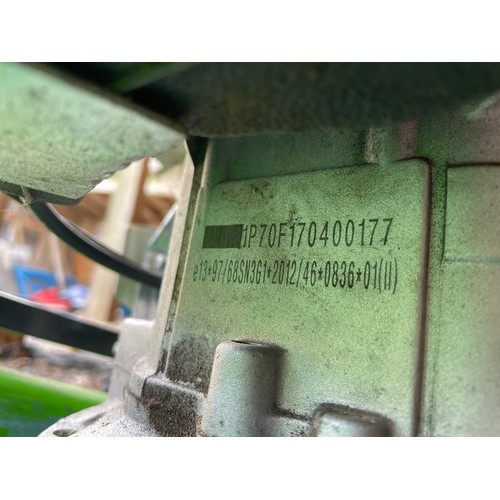42 - A BMC petrol lawnmower, model Lawnracer 510.