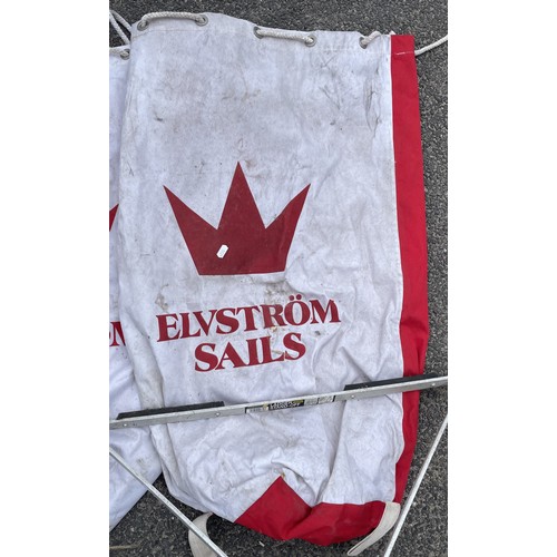 48 - A collection of tools to include a Richmond workbench, two Elvstrom Sails bags, three Black & De... 