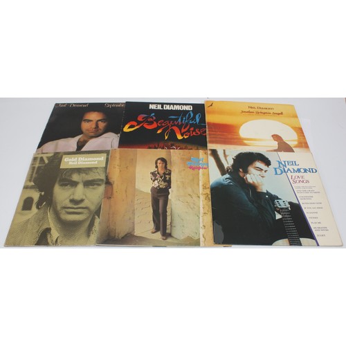 A collection of 13 Neil Diamond LP's, please see the images for the ...