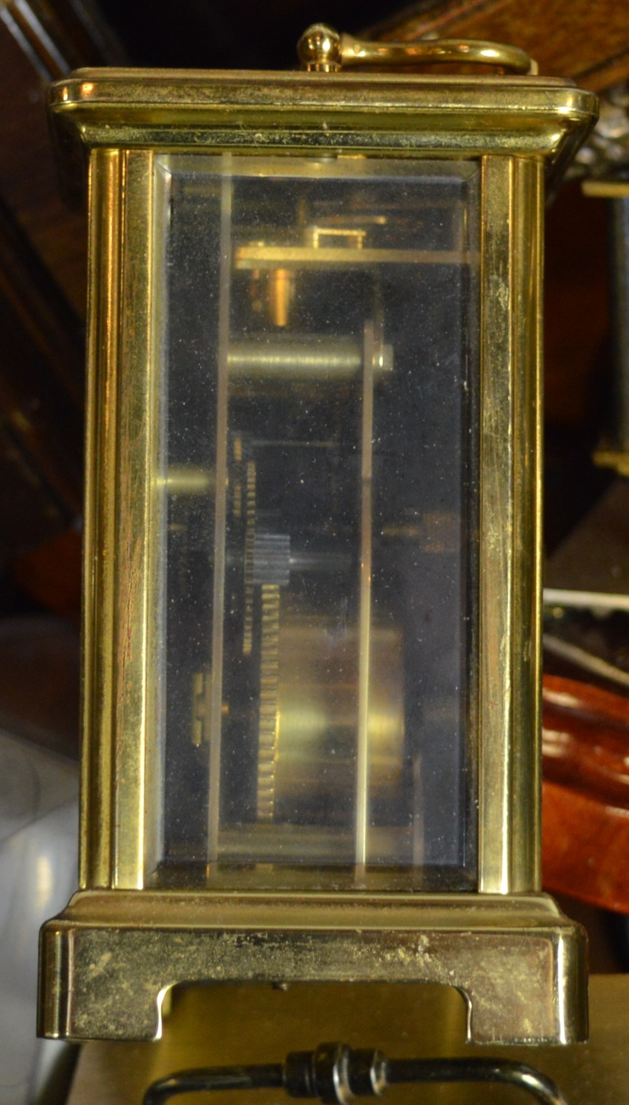Five boxes of mid 20th century and later mantel clocks, carriage clocks ...