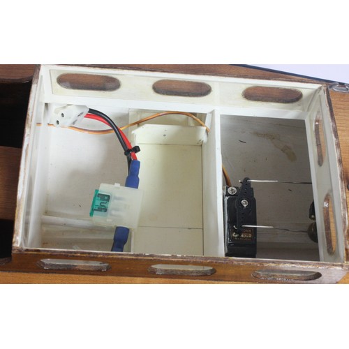 A radio controlled scale model of a cabin cruiser 'Wavemaster 25' named ...